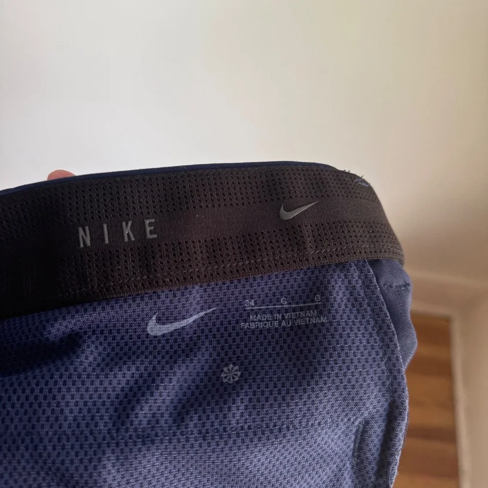 Nike Dri-FIT Performance Golf Shorts Size 34 Navy Blue